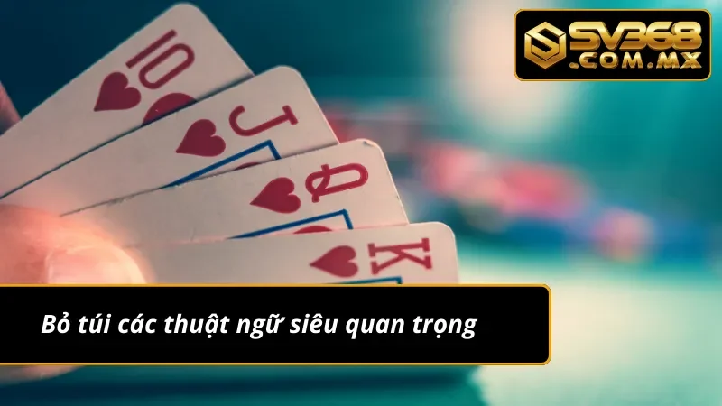 Tiến Lên Miền Nam SV368 - Tuyệt Đỉnh Game Bài Truyền Thống 5 Nắm vững các thuật ngữ trong Tiến Lên Miền Nam